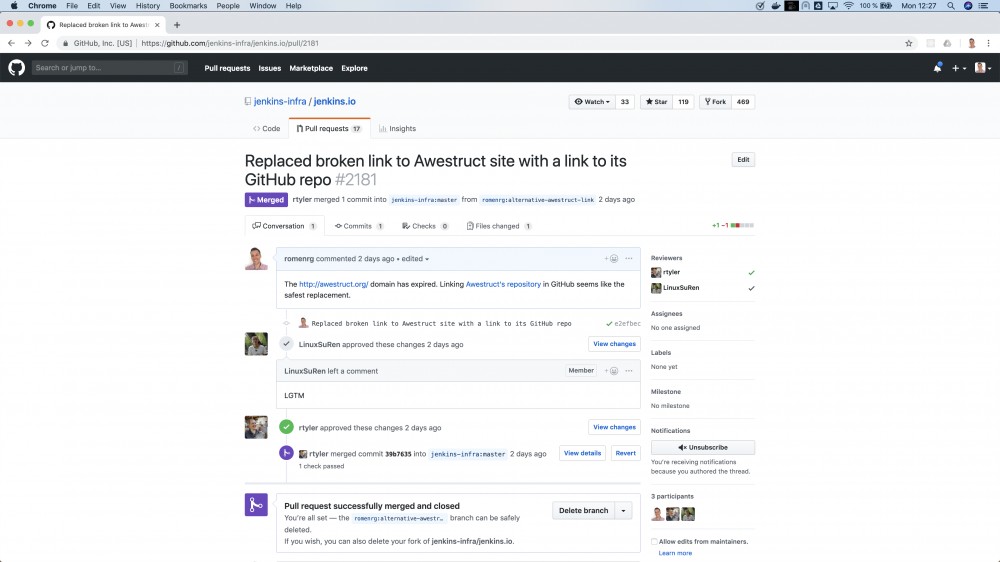 介绍：成为一名 Jenkins 贡献者的旅程 原 荐