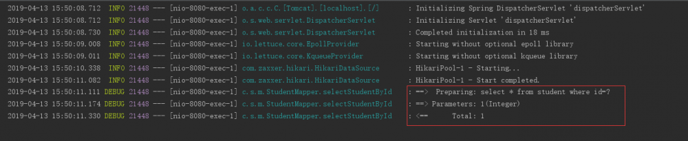 SpringBoot整合MyBatis并使用Redis作为缓存组件的Demo