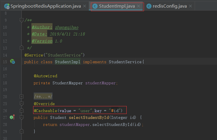 SpringBoot整合MyBatis并使用Redis作为缓存组件的Demo