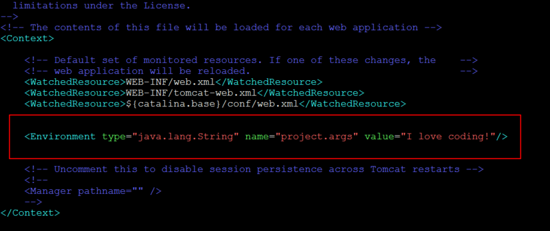 Tomcat 上的项目参数传递问题