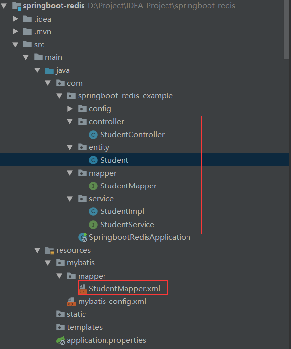 SpringBoot整合MyBatis并使用Redis作为缓存组件的Demo