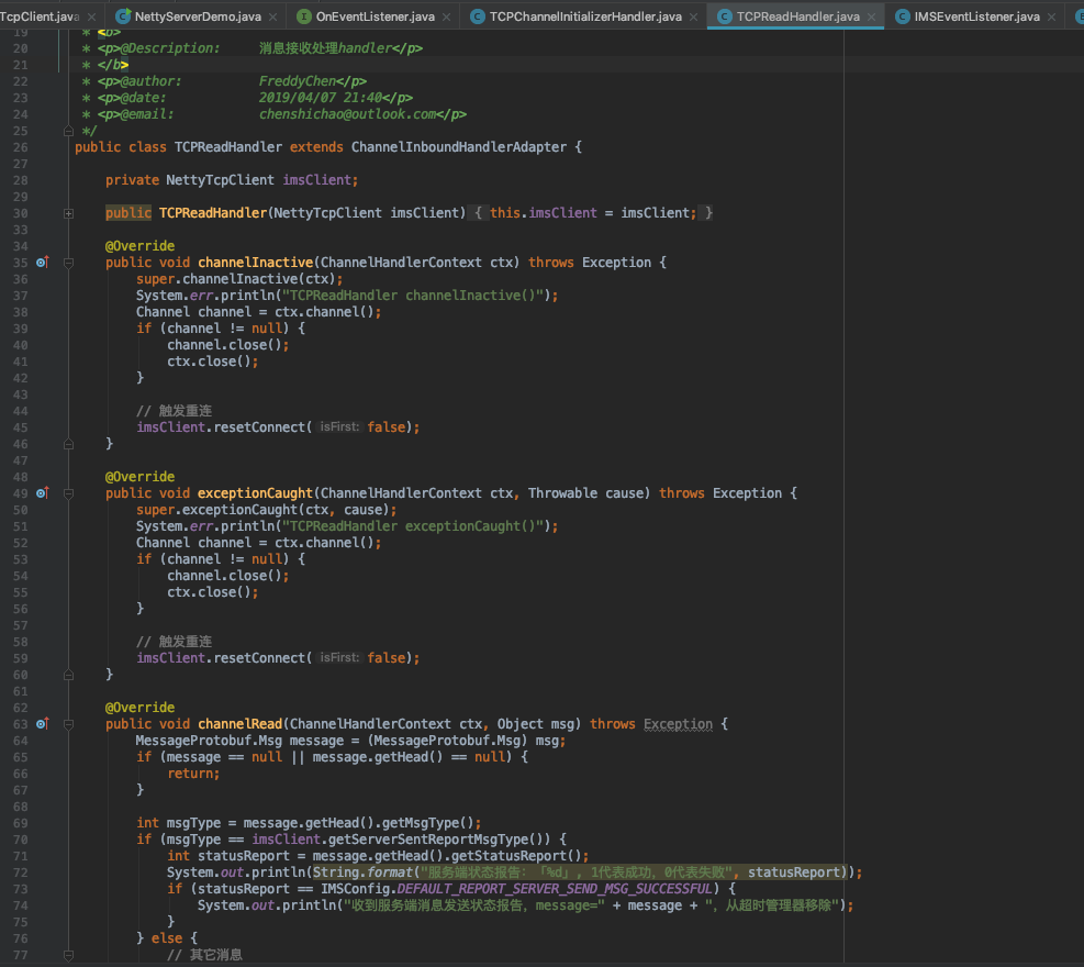 开源一个自用的Android IM库，基于Netty+TCP+Protobuf实现。