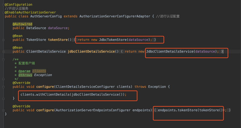 基于spring-security-oauth2实现oauth2数据库版
