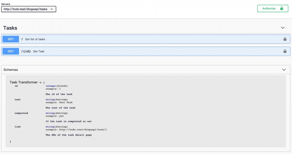 在 Laravel 项目中集成 Swagger 扩展包为 Laravel API 生成接口文档并对接口进行测试