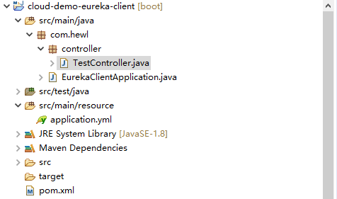 Eclipse(STS) 初次搭建Spring Cloud项目之Eureka服务注册和发现（一）