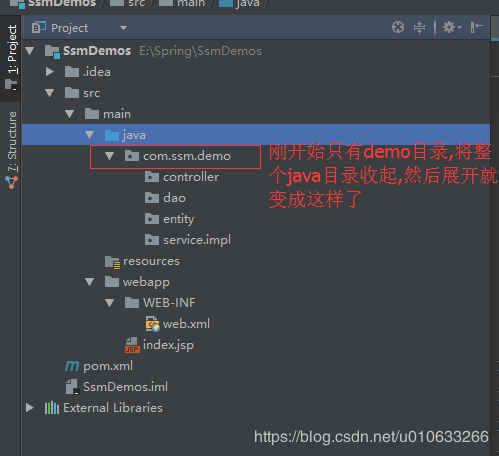 IntelliJ IDEA 创建Spring+SpringMVC+mybatis+maven项目
