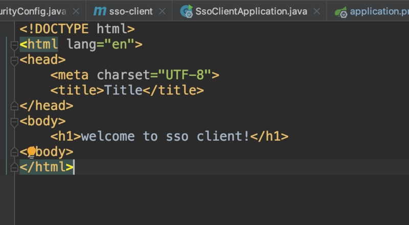 基于spring-security-oauth2实现单点登录（持续更新）
