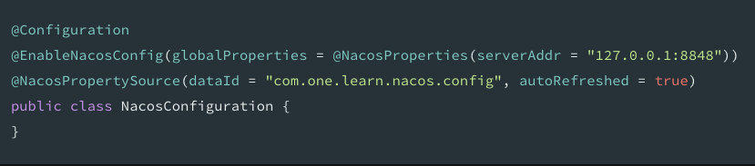Java微服务新生代Nacos-配置管理