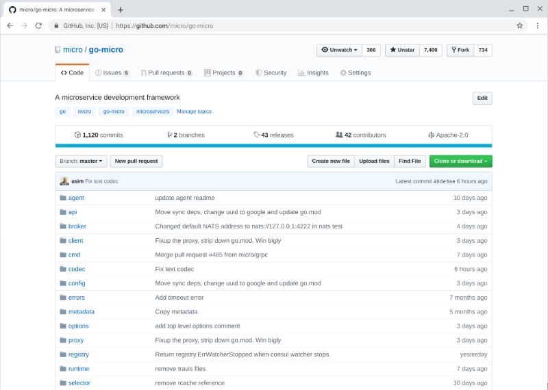 Go版微服务开发框架Micro及标准2019年大整合