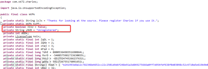 从Charles破解历程了解Javassist使用
