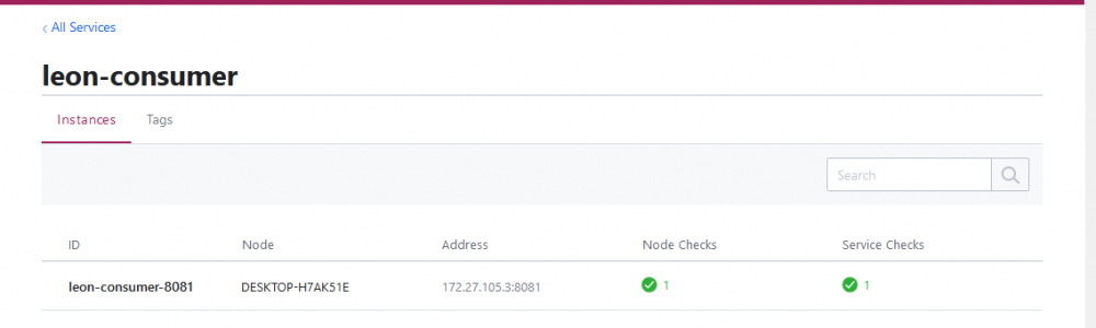 Spring Cloud 基于Consul 实现服务注册与发现