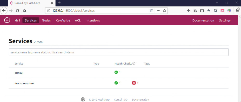 Spring Cloud 基于Consul 实现服务注册与发现