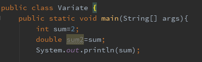 JAVA_day1_变量和常量