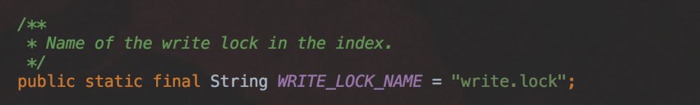 索引文件锁LockFactory