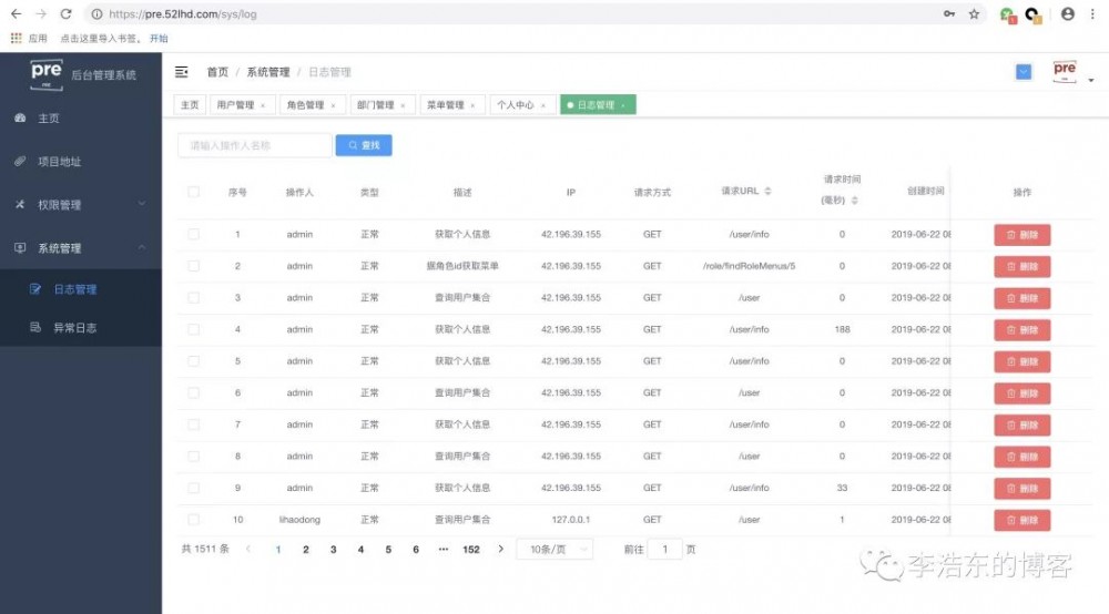 Pre 1.0 RBAC 权限管理系统正式发布
