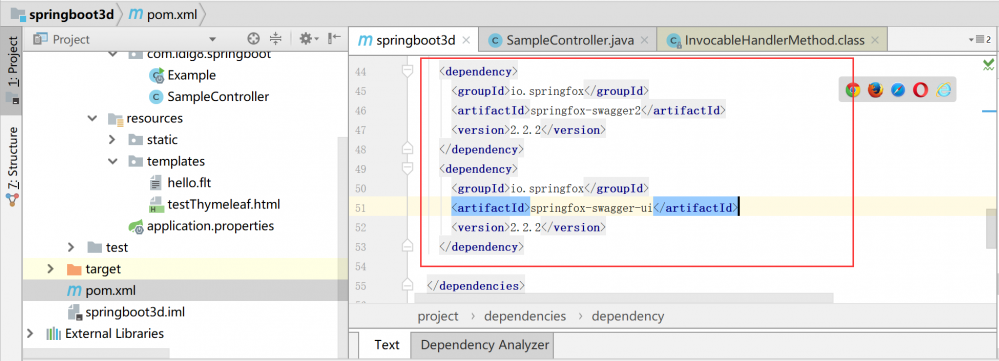 『互联网架构』软件架构-Spring boot集成模板引擎swagger2实现（87）