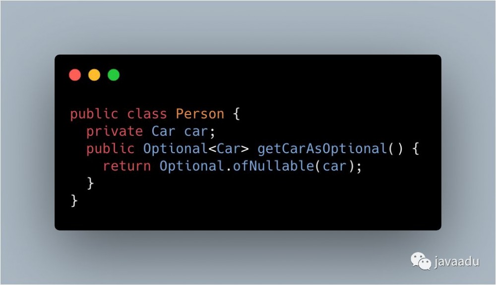使用Optional摆脱NPE的折磨