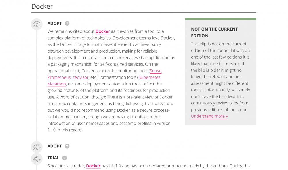 从技术雷达看​DevOps的十年——容器技术和微服务