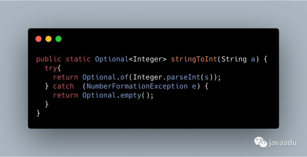 使用Optional摆脱NPE的折磨
