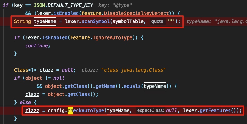 Fastjson 流程分析及RCE分析