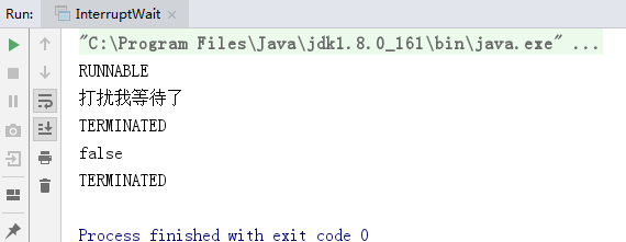 java并发编程学习之线程的生命周期-interrupt(七）