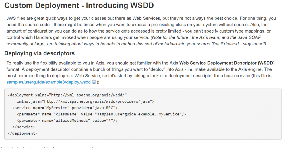 Axis 1.4 命令执行漏洞