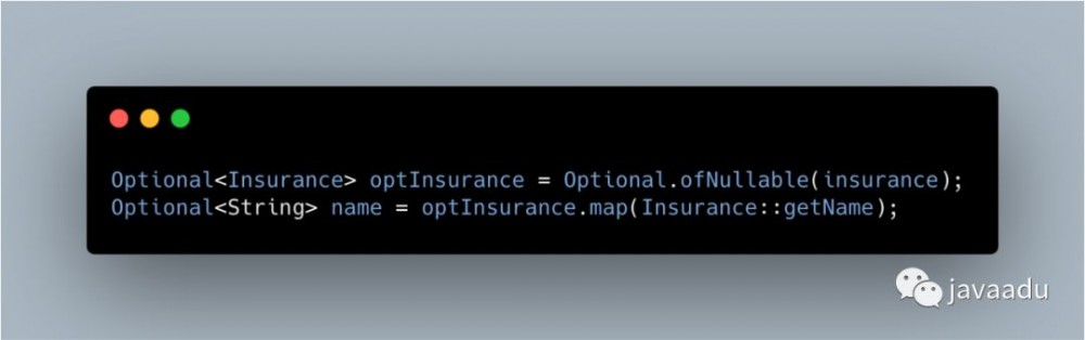使用Optional摆脱NPE的折磨