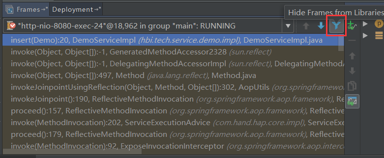 在 INTELLIJ IDEA 中使用 DEBUG