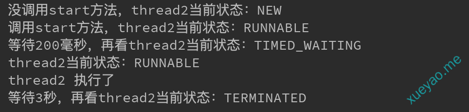 Java多线程-线程状态