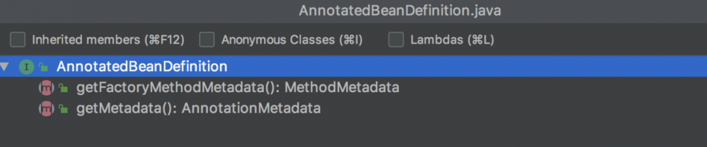 BeanDefinition介绍
