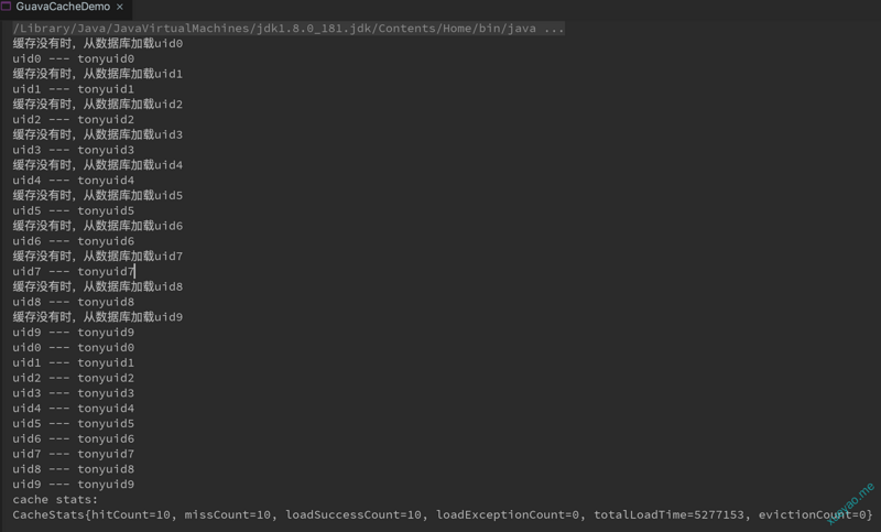 Java内存缓存-通过Google Guava创建缓存
