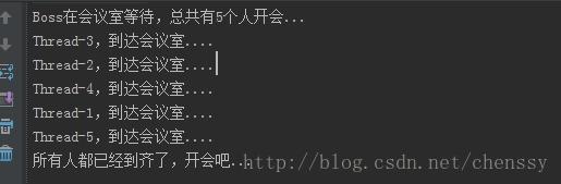 J.U.C 之CountDownLatch