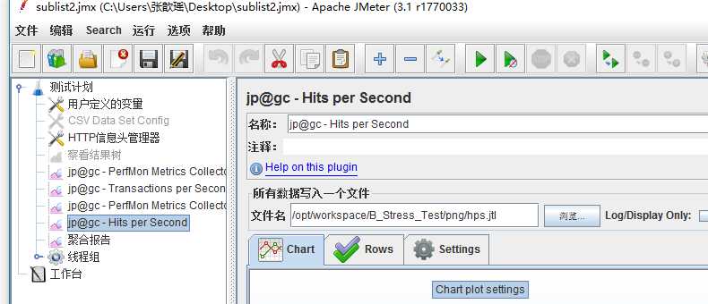 Jenkins添加TPS与服务器监控变化曲线图