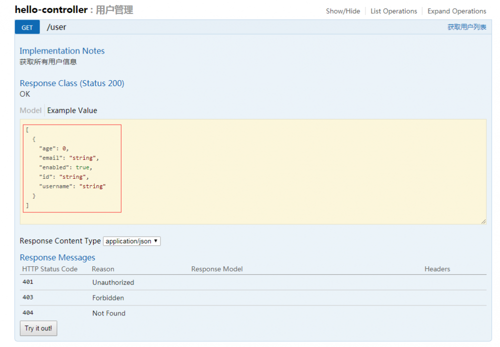 一篇文章带你搞懂 Swagger 与 SpringBoot 整合