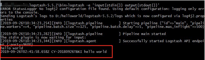 spring项目与logstash和Elasticsearch整合