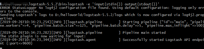 spring项目与logstash和Elasticsearch整合