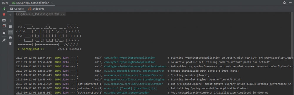 SpringBoot初体验之整合SpringMVC