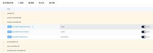 微服务治理与统计分析