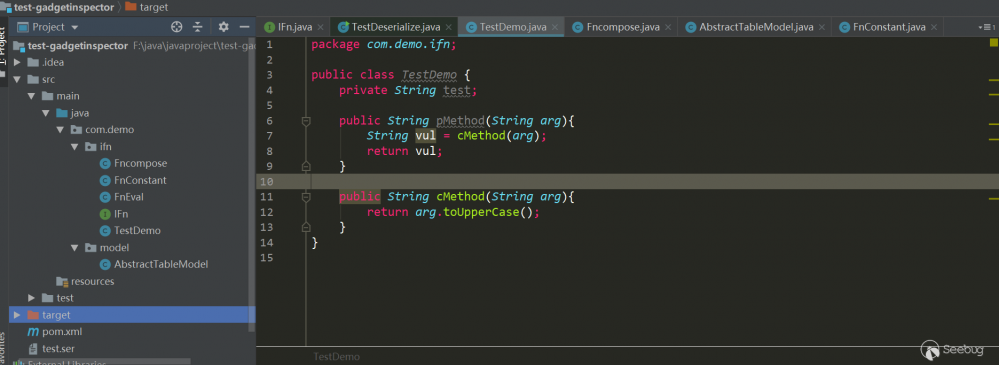 Java 反序列化工具 gadgetinspector 初窥