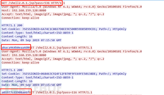 冰蝎动态二进制加密WebShell特征分析