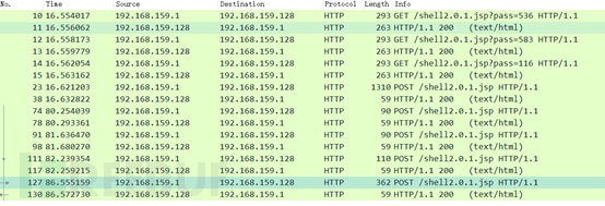 冰蝎动态二进制加密WebShell特征分析