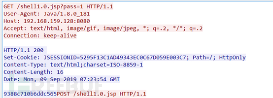 冰蝎动态二进制加密WebShell特征分析