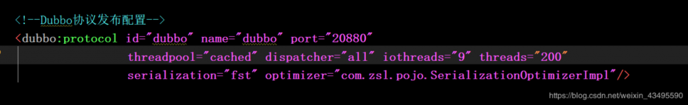 Dubbo配置(二) -- 协议与注册中心