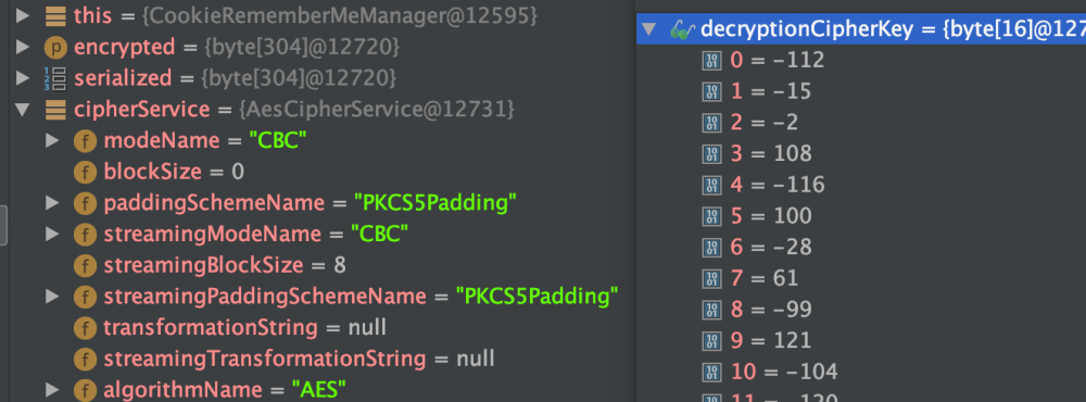 Shiro 反序列化记录
