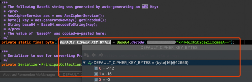 Shiro 反序列化记录