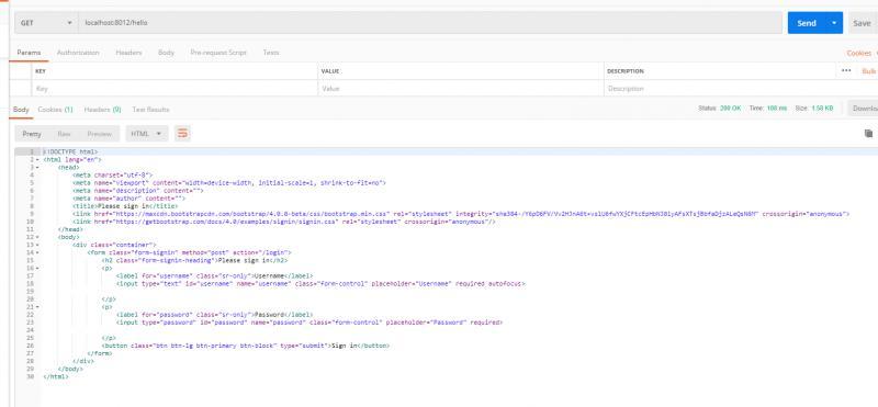 SpringBootSecurity学习（12）前后端分离版之简单登录