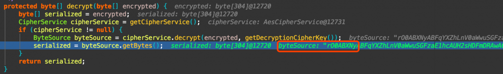 Shiro 反序列化记录
