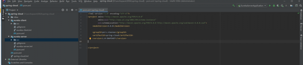 Spring Cloud 服务注册与发现项目创建（Greenwich SR3版）