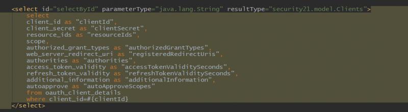SpringBootSecurity学习（18）前后端分离版之 OAuth2.0 数据库（MyBatis）存储客户端